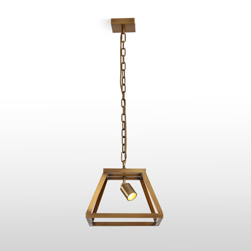 1 - Light LED Caged Pendant