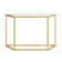 Levi Glass Top Console Table