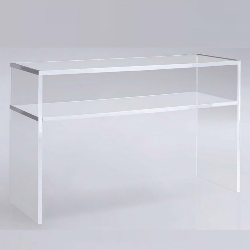 Linear Console With Shelf