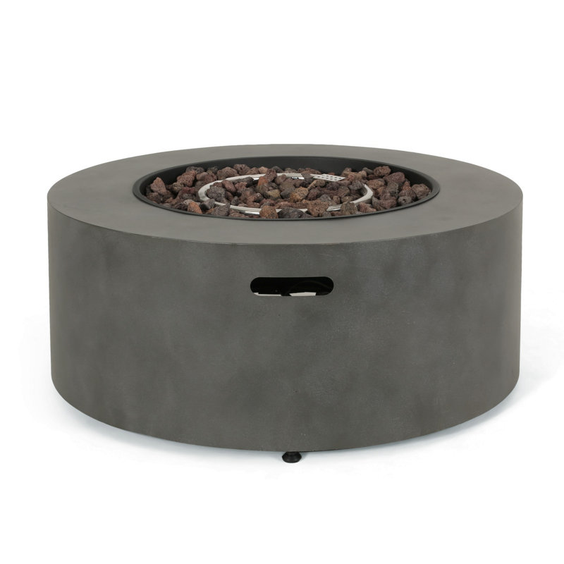 Round Iron Fire Pit, 40,000 BTU
