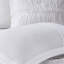 Ensemble de courtepointe en microfibre 4 pièces avec motifs à volants et coussin décoratif - Élégance décorative glamour-118022709