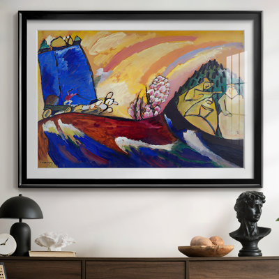 Improvisation 3 - Wassily Kandinsky - reproduction d'art avec passe-partout et verre - 1909