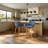 Lovetro Swivel Full Back Arms Upholstered 25.8"H Counter Stool with Solid Rubberwood Frame and Gold Footrest-565308806