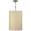 Luminaire suspendu cylindrique simple à 3 lumières Kaeman