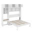 Lit escamotable avec bureau, armoire supérieure et tablettes de rangement-1113893827-1113893825