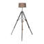 Briggs 95cm Chrome Tripod Floor Lamp