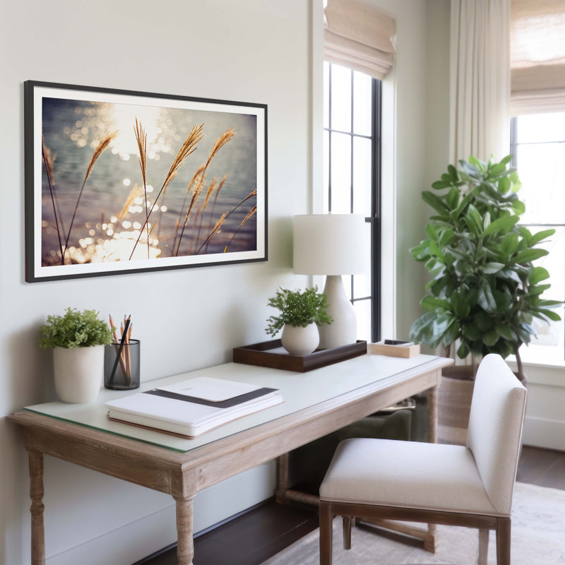 Autumn Wild Print by Carly Tabak, Black Framed, 18" H x 25" W