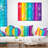Rainbow Effects - Abstract Printed Pillow-29884127-29884130