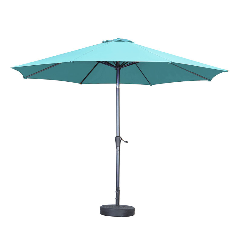 Parasol de marché 11 pi Geng, Bleu