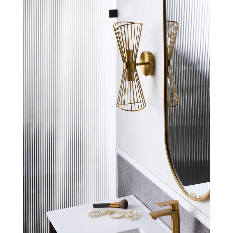 Iron Armed Sconce, Gold