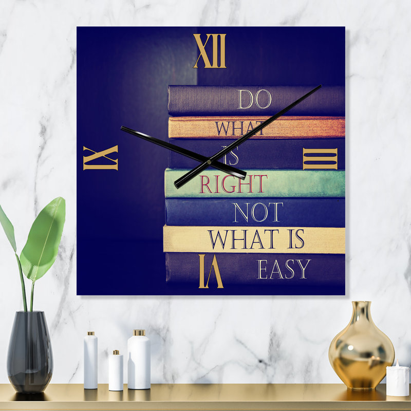 Metal Wall Clock, Small