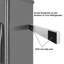 Ruban à couteaux double face 17 po, porte-couteaux magnétique en acier inoxydable SUS304 de qualité supérieure pour réfrigérateur et mur, peut être utilisé comme porte-couteaux, porte-outils, et plus encore