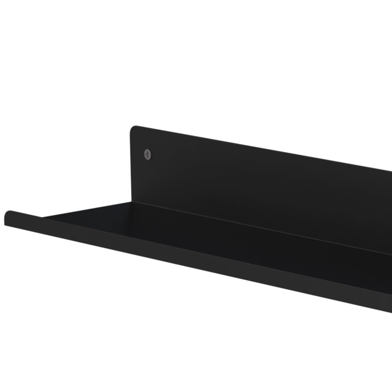 Ensemble de 4 tablettes murales flottantes en métal pour salle de bain, cuisine et salon, H 1,97 po x l 24 po x P 3,93 po