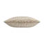 Coussin décoratif en jacquard de velours ivoire 22 po x 22 po Cloud9 Design Castle Hill Wave pour canapé, lit et amp; Sièges de salon-190047756-190047757