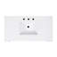 Meuble-lavabo simple en bois et quartz l 42 po Maurice