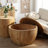 31.50 Inch Vintage Bucket-Shaped Coffee Table