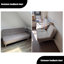 Canapé modulaire 70,87 po gris clair 100% polyester