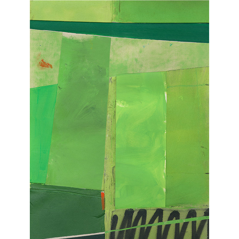 Mint Cooler Print by Ngo, PC, Black Framed, 44" H x 34" W