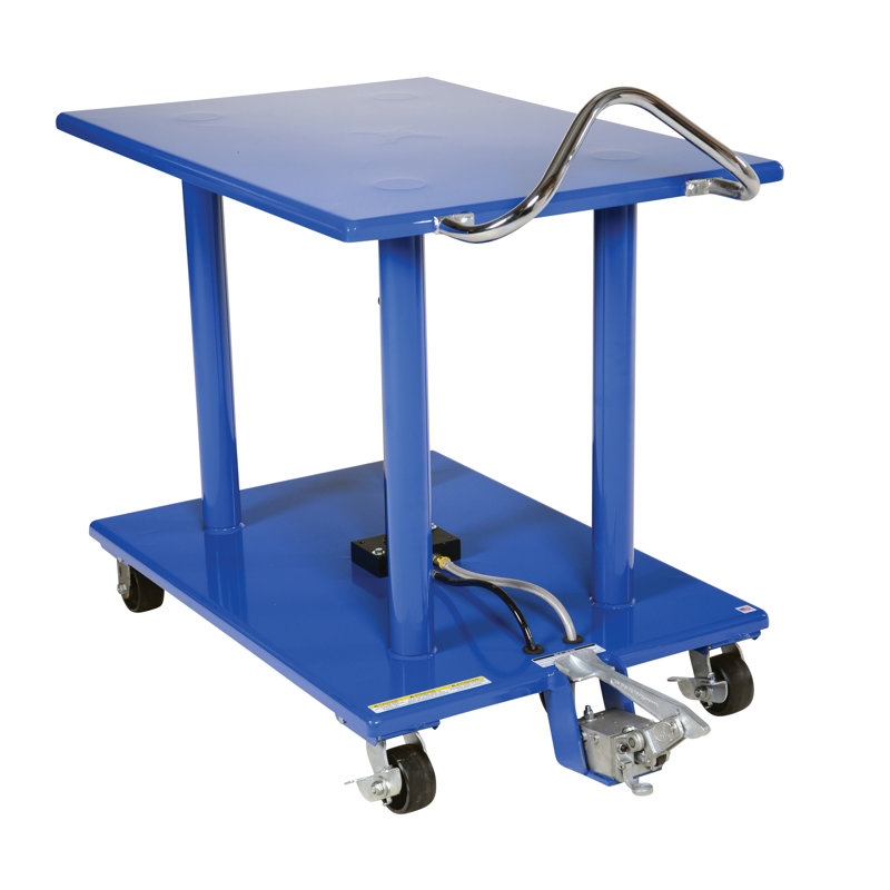 Utility Cart with Wheels, 41.07" H x 30" W x 58.69" D