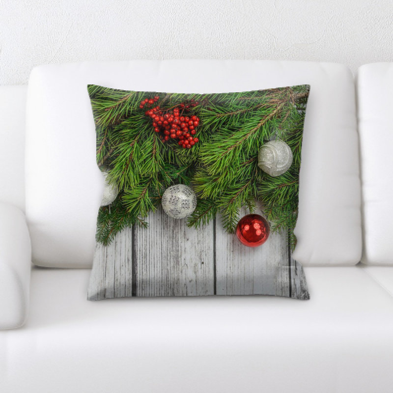 Microsuede Throw Pillow