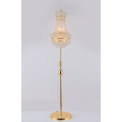 Lampe sur pied 58 po crystal Mckie