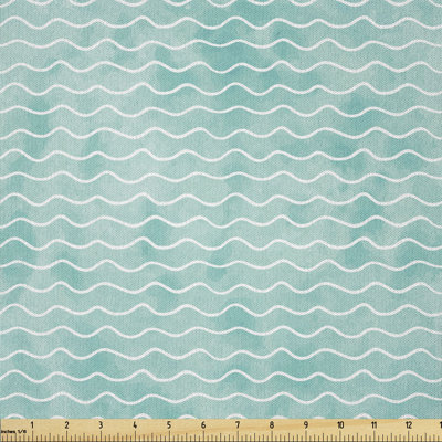 Dawniel Ocean Sea Waves Multi-purpose Fabric