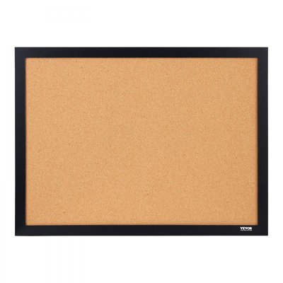 Cork Board, Bulletin Board with MDF Sticker Frame, Vision Board Includes
