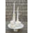 Mother Of Pearl Marble Marble Tabletop Candlestick-81142235