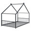 Lit en métal pour chambre d'amis Christenson-865696182-865696185