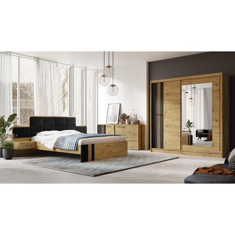 Boleslao Manufactured Wood Wardrobe
