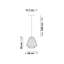 Lampe en bouleau naturel 11,8 po Pilke-27276081