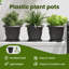 Round Flower Pot 6 Pcs Plastic-465710654-465710651