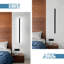 Danazia Black LED Flush Mounted Sconce-1633034433-1633034439