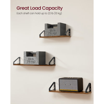 3 Piece Floating Shelf
