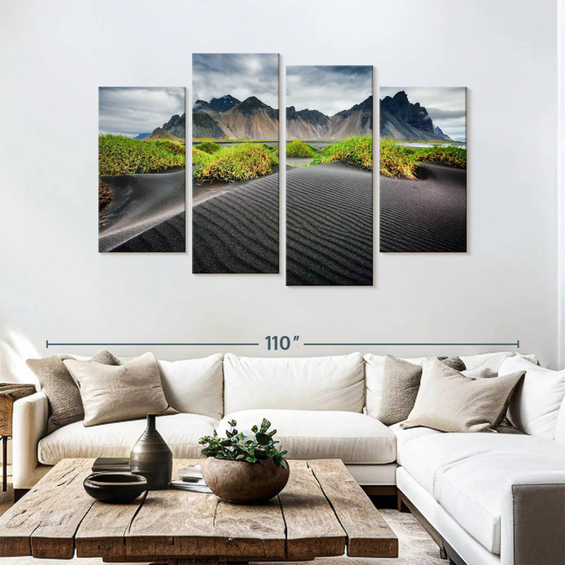Alvord Iceland's Batman Mountain, 54'' H x 84'' W