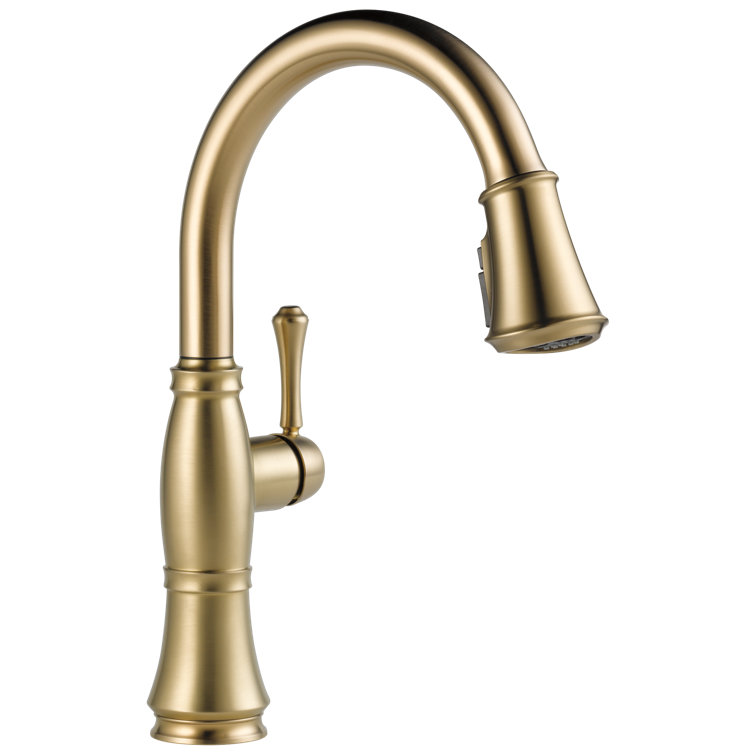 Cassidy Pull Down Sprayer Kitchen Sink Faucet, Single Handle Kitchen Faucet