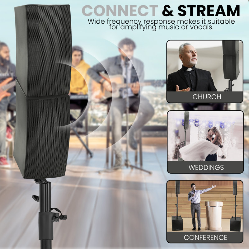 Pyle Line Array Column Speaker