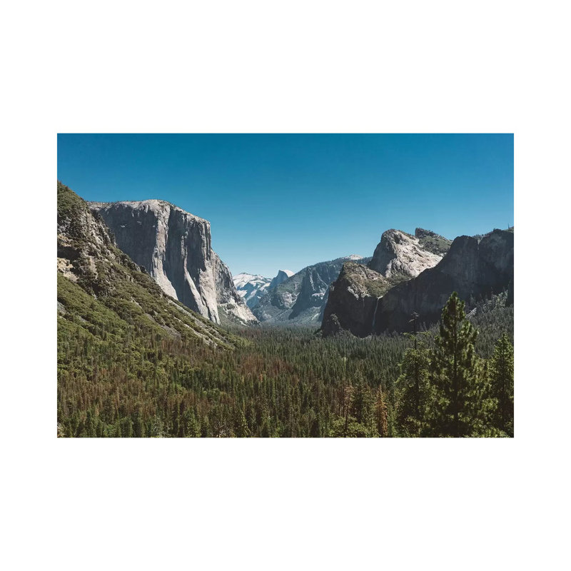 Tunnel View, Yosemite National Park V by Bethany Young - Print on Canvas, 66.04cm H x 101.6cm W x 3.81cm D, Wrapped Canvas