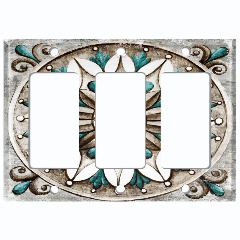 Landscape & Nature 3 - Gang Rocker Standard Wall Plate
