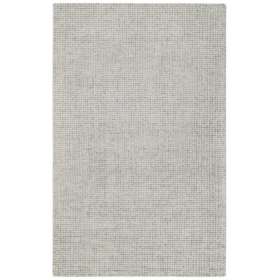 Hand-Tufted Striped Wool Rug