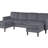 3-Piece Corduroy Sectional Set-1618191624
