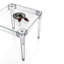Britani Glass Top Dining Table-912431547