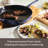 Ayesha Curry Enameled Cast Iron Skillet With Helper Handle And Pour Spouts, 12-Inch, Redwood Red-68962998