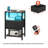 Modern LED Nightstand With Charging Station & Adjustable Fabric Drawer-1795125387