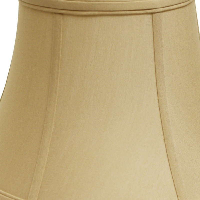 Abat-jour tambour sans culot, Tanné, H 10 po x l 18 po x P 18 po
