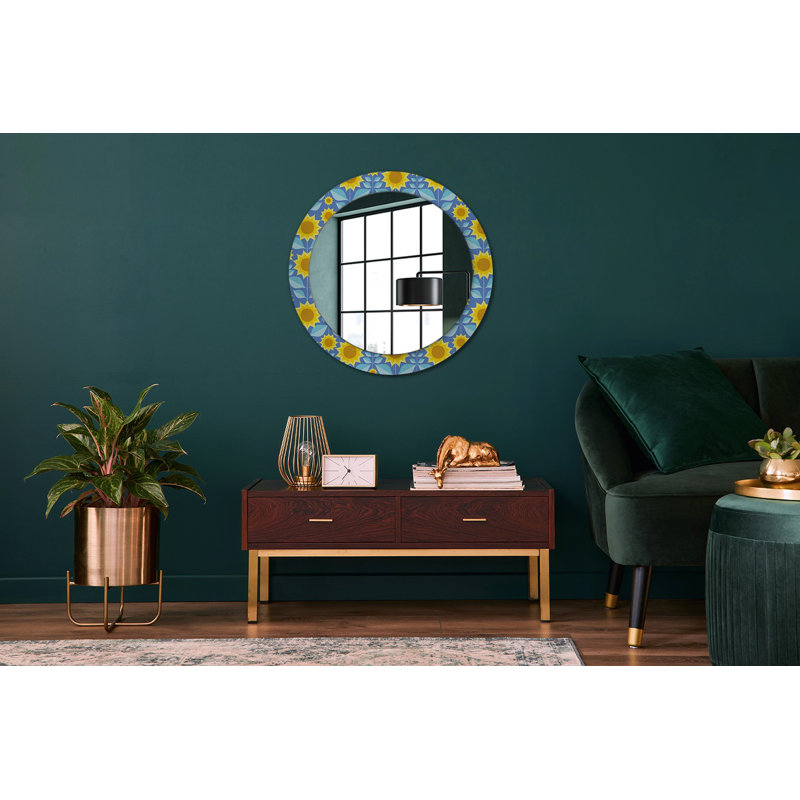 Huldar Glass Flat Wall Mirror