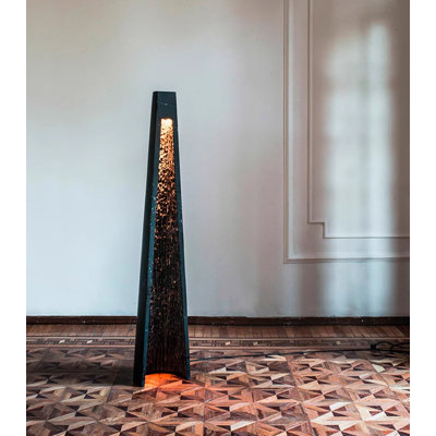 Lampe sur pied texturée Minimalist