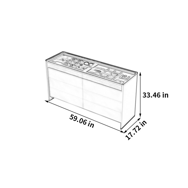 Armoire de rangement avec tiroir Luxury