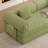 Lozena 78.7" Large 5 In 1 Sofa Bed Convertible, No Tools Assembly Sleeper Sofa, Modern Frameless Boneless Couch, Washable Corduroy Couch, Oversized For Small Space, 2 Pillows Included-220825747
