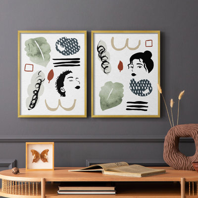 Collected Mindfulness III-Premium Framed Print -Ready to Hang - No Nails Required - No Nails Required